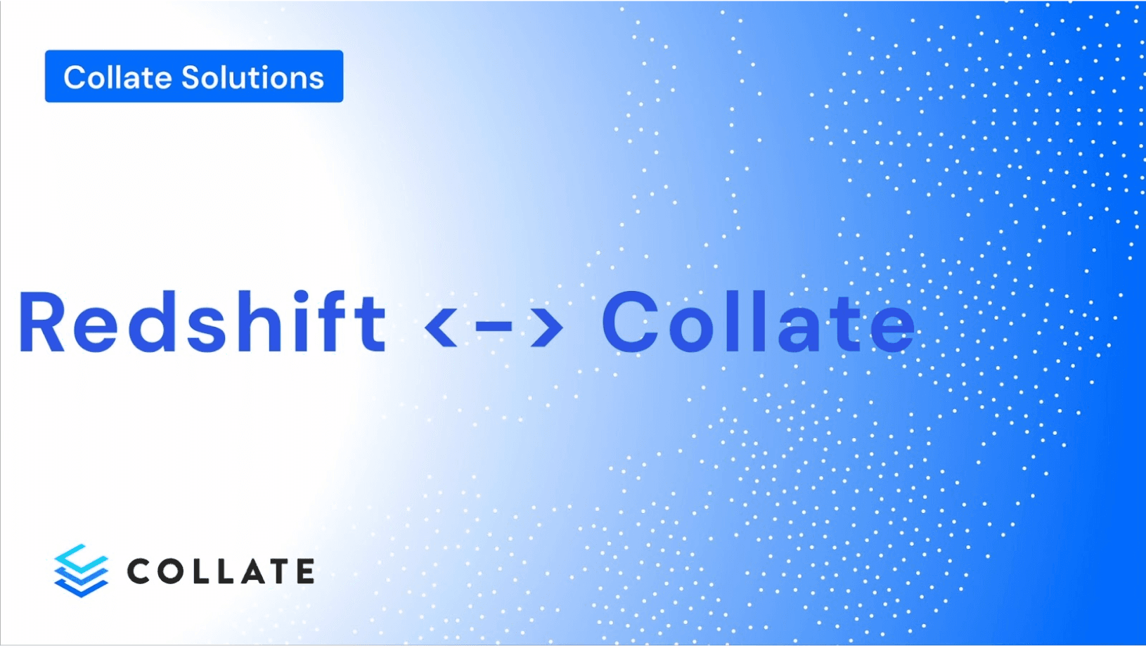 Connect Redshift to Collate: Step-by-Step Setup Guide