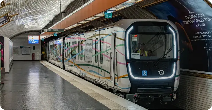 AI across 14 data products powering Europe's largest transit network